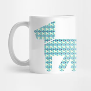 Aussie Dog Pattern Mug